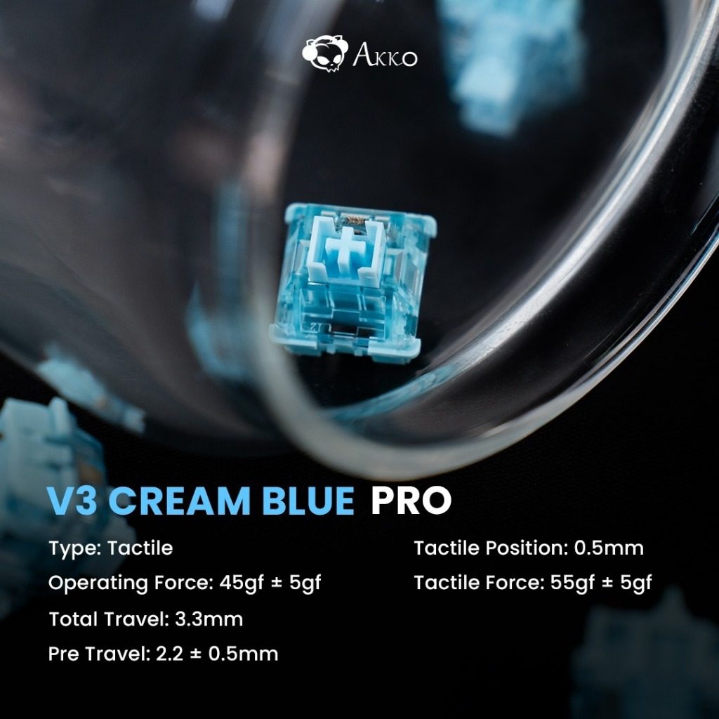 Akko V3 Cream Blue Pro Switches