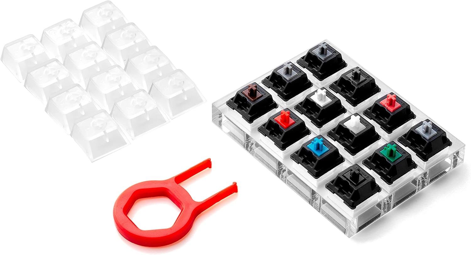 Cherry MX 12-Key Switch Tester Mechanical Keyboard Sampler