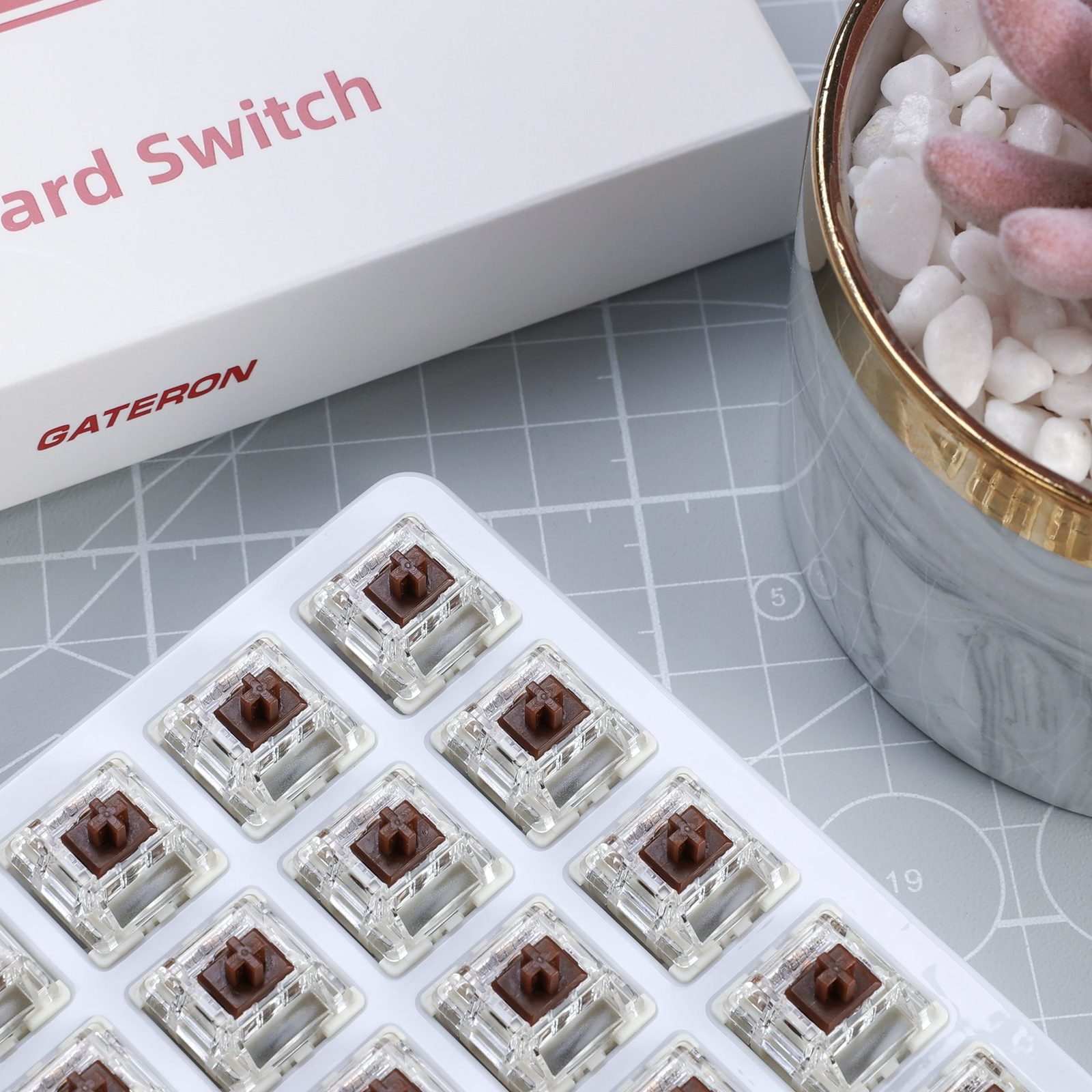 Gateron Jupiter Brown Tactile Switches