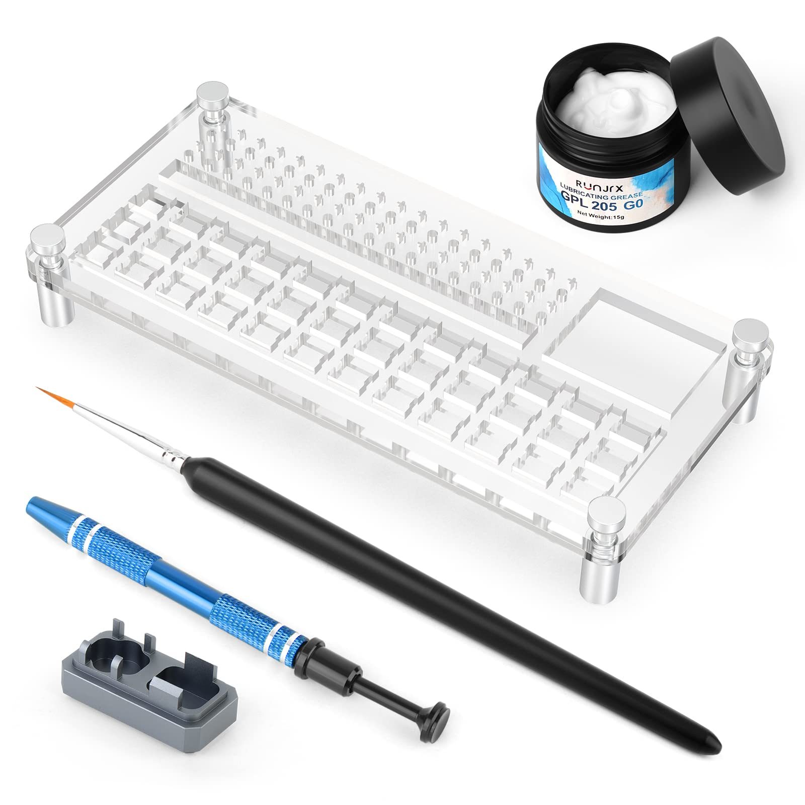 YIMAGUJRX 40-Switch Acrylic Lube Station